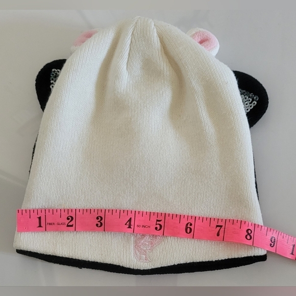 3/$30 - Kids Winter Beanie Hats for Baby Girls - Bunny Cats ears - Toddler Size - Picture 3 of 9